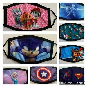❤ 2 for $10 Masks for children, youth mask ❤